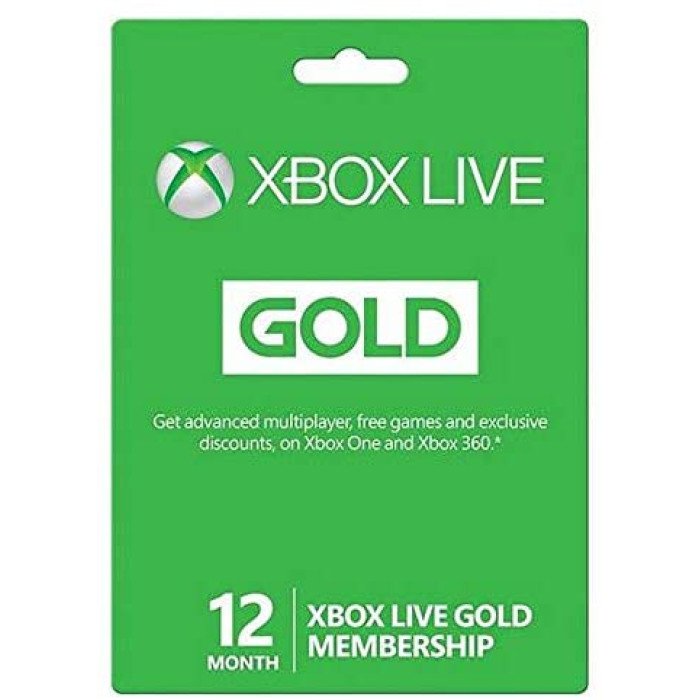 12 Month Xbox Live Gold Membership - UAE - [Digital Code]
